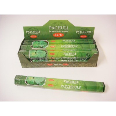 Incienso Aarti Pachuli (pack 6)